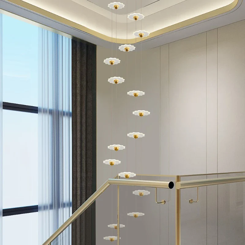 lustre moderne à led pour espaces intérieurs élégants et contemporains - Image 2