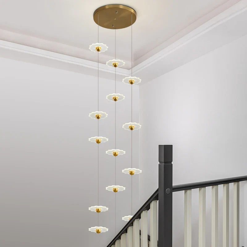 lustre moderne à led pour espaces intérieurs élégants et contemporains - Image 3