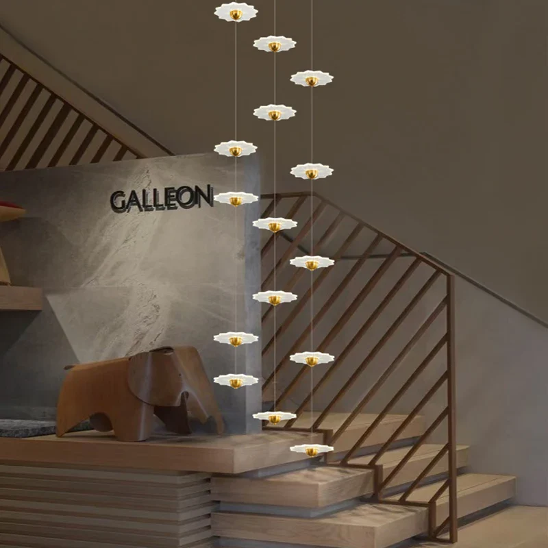 lustre moderne à led pour espaces intérieurs élégants et contemporains - Image 4