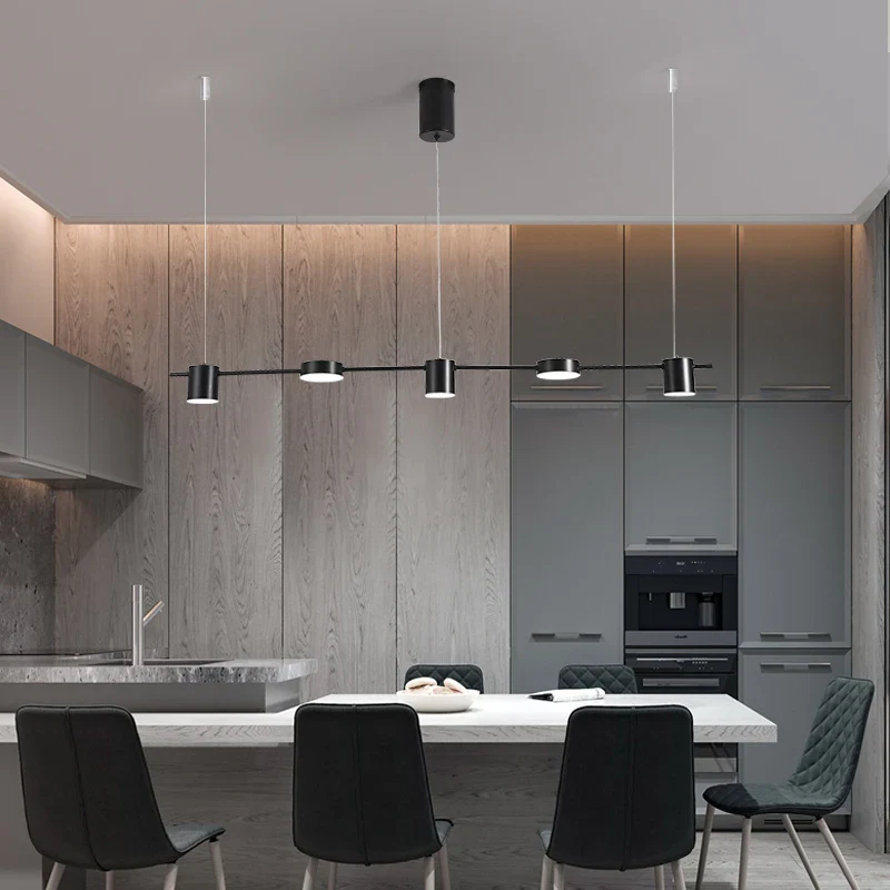 lustre moderne créatif trois têtes pour restaurant et hôtel - Image 3