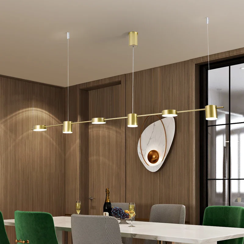 lustre moderne créatif trois têtes pour restaurant et hôtel - Image 4