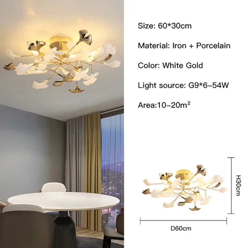 lustre moderne design nordique pour intérieur suspendu au plafond - Image 10