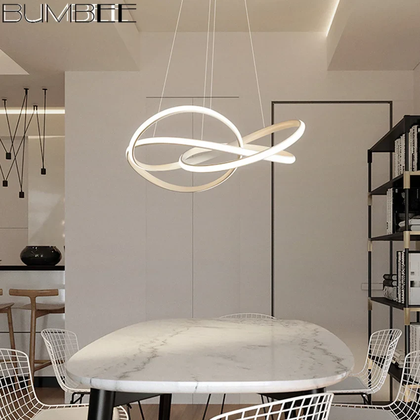 lustre moderne design pour salon restaurant ou chambre - Image 4