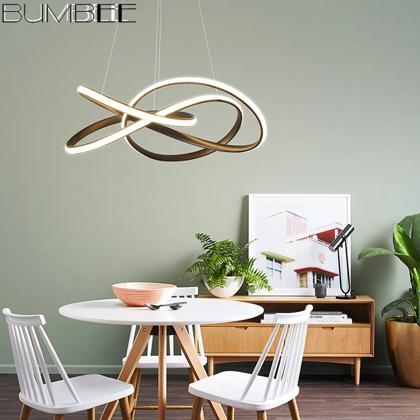 lustre moderne design pour salon restaurant ou chambre - Image 5