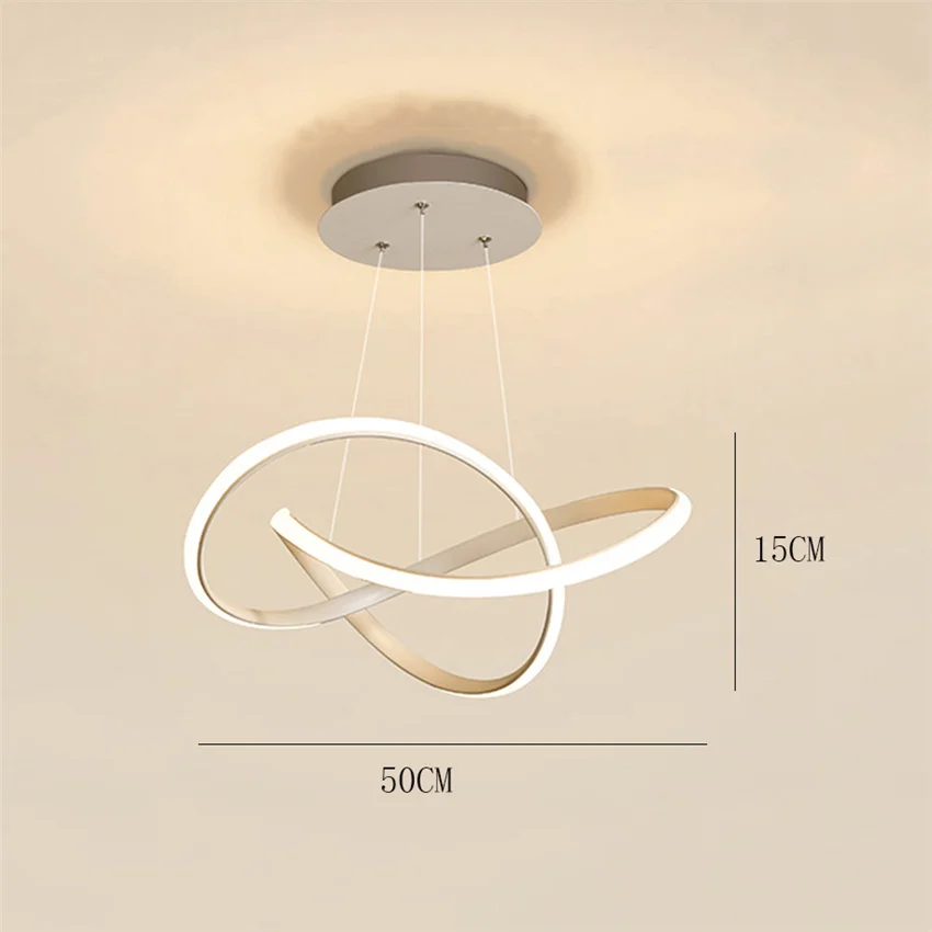 lustre moderne design pour salon restaurant ou chambre - Image 6