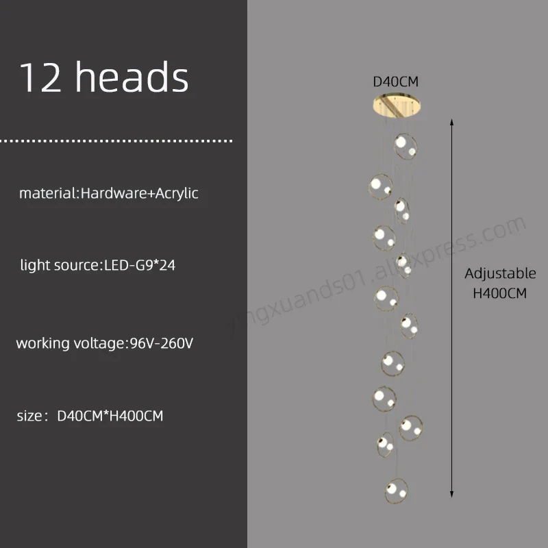 lustre moderne design pour un intérieur loft élégant - Image 12