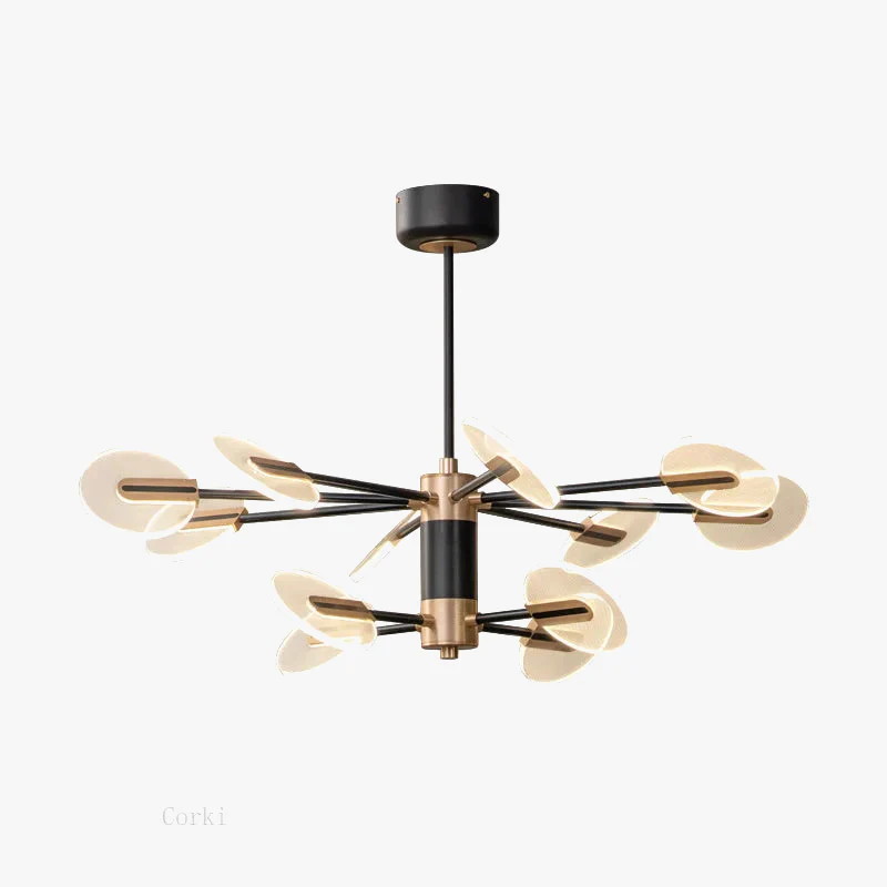 lustre moderne en acrylique design nordique pour une décoration élégante - Image 6