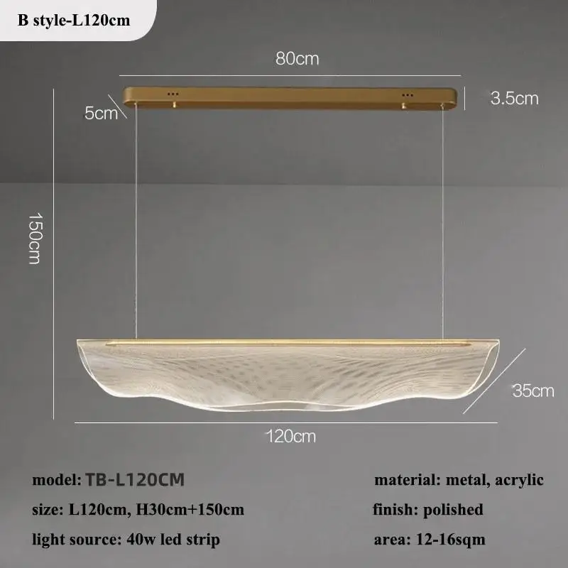 lustre moderne en acrylique pour éclairage décoratif intérieur - Image 10