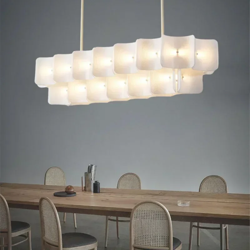 lustre moderne en acrylique style nordique lampe à LED suspendue - Image 2