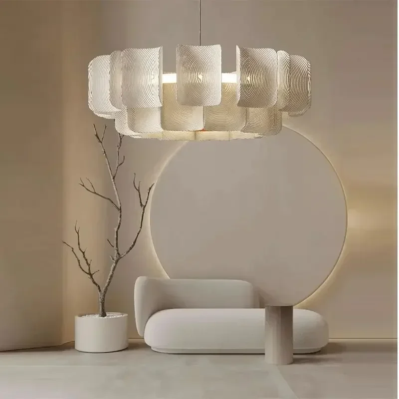 lustre moderne en acrylique style nordique lampe à LED suspendue - Image 3