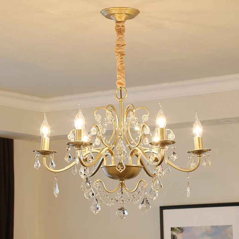 lustre moderne en cristal avec éclairage led élégant pour votre intérieur - Image 4