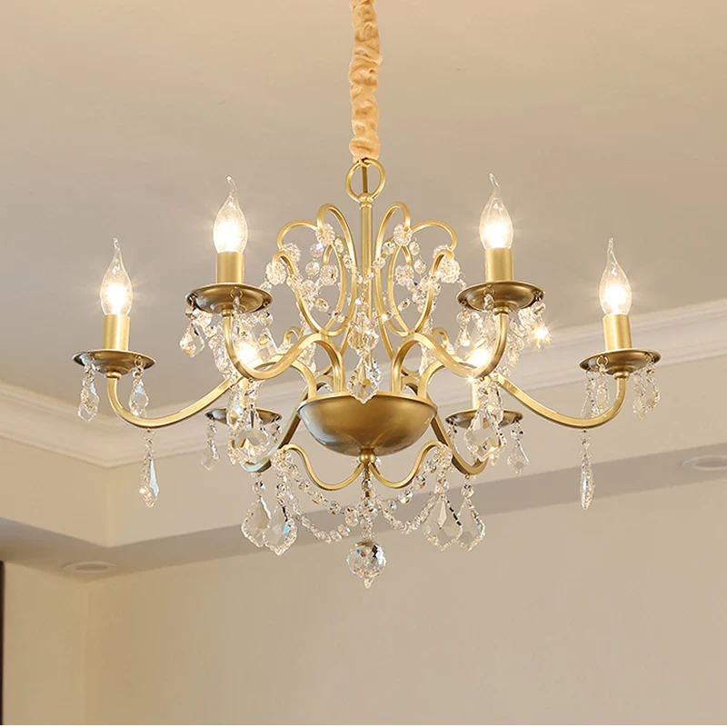lustre moderne en cristal avec éclairage led élégant pour votre intérieur - Image 5