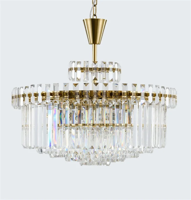 lustre moderne en cristal design haut de gamme pour intérieur élégant - Image 5