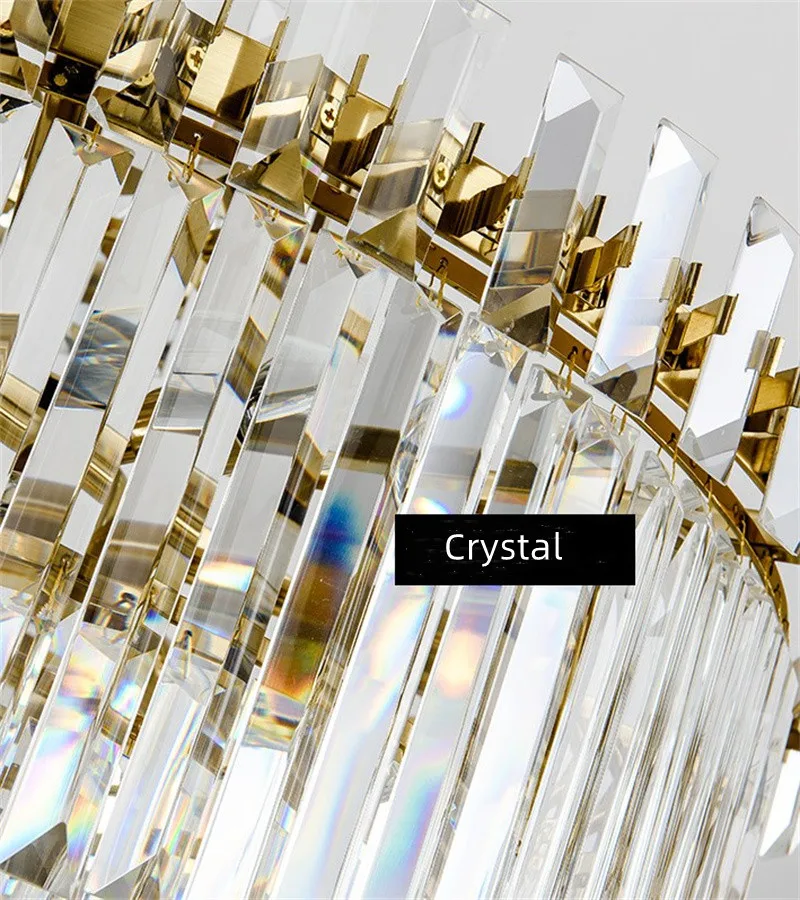 lustre moderne en cristal design haut de gamme pour intérieur élégant - Image 6