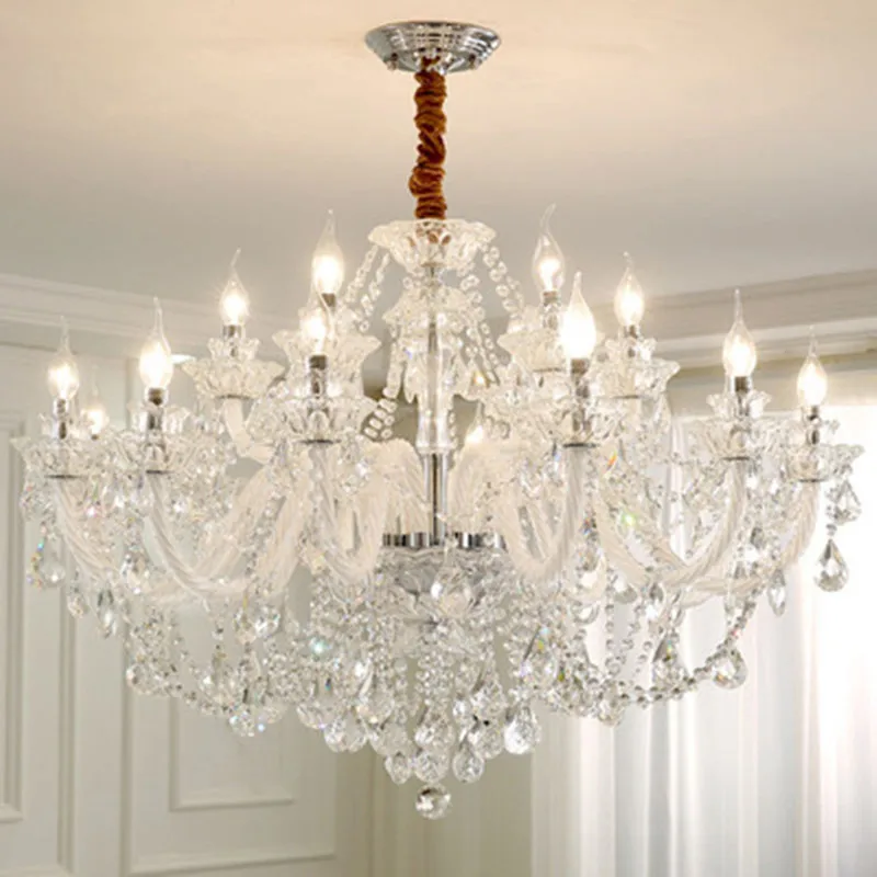 lustre moderne en cristal design pour décoration intérieure - Image 17