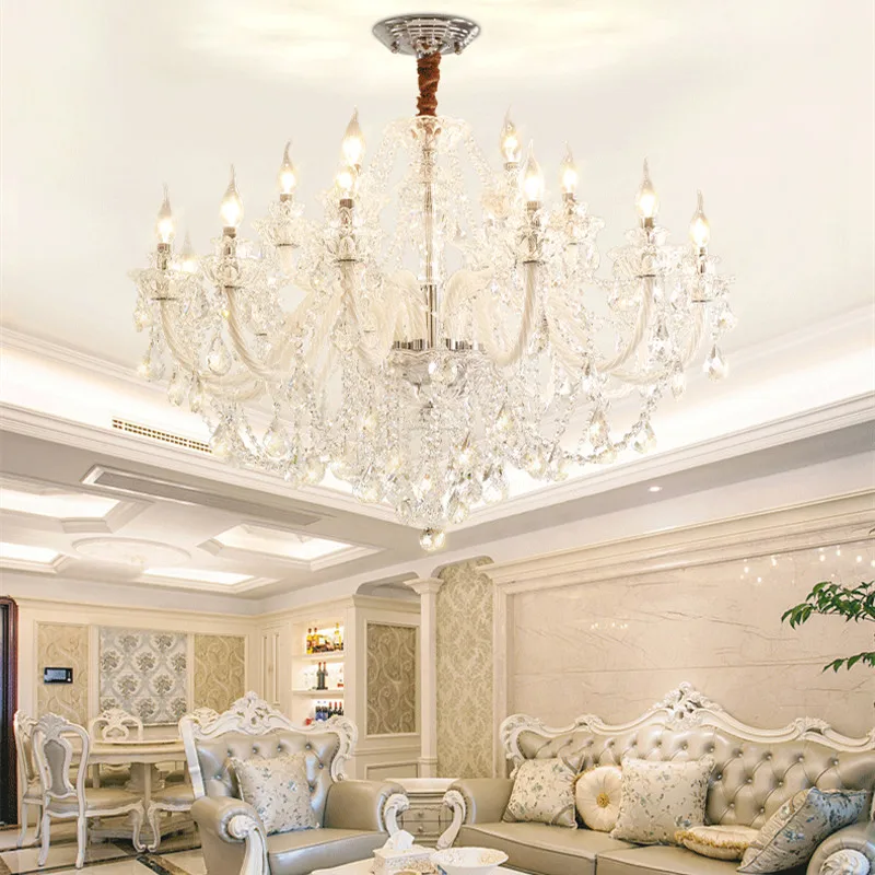 lustre moderne en cristal design pour décoration intérieure - Image 7