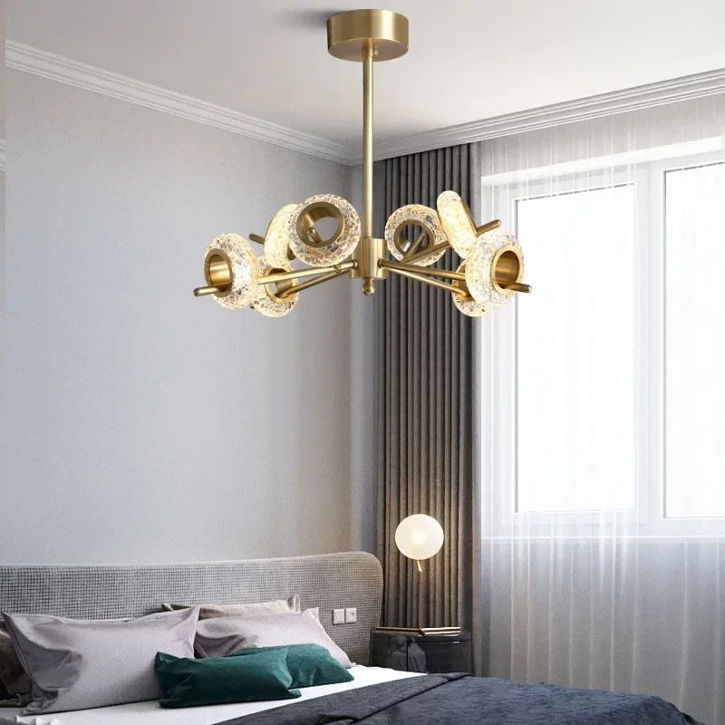 lustre moderne en cristal design pour décoration intérieure - Image 4