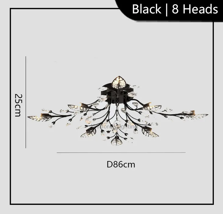lustre moderne en cristal led winfordo pour éclairage intérieur - Image 18