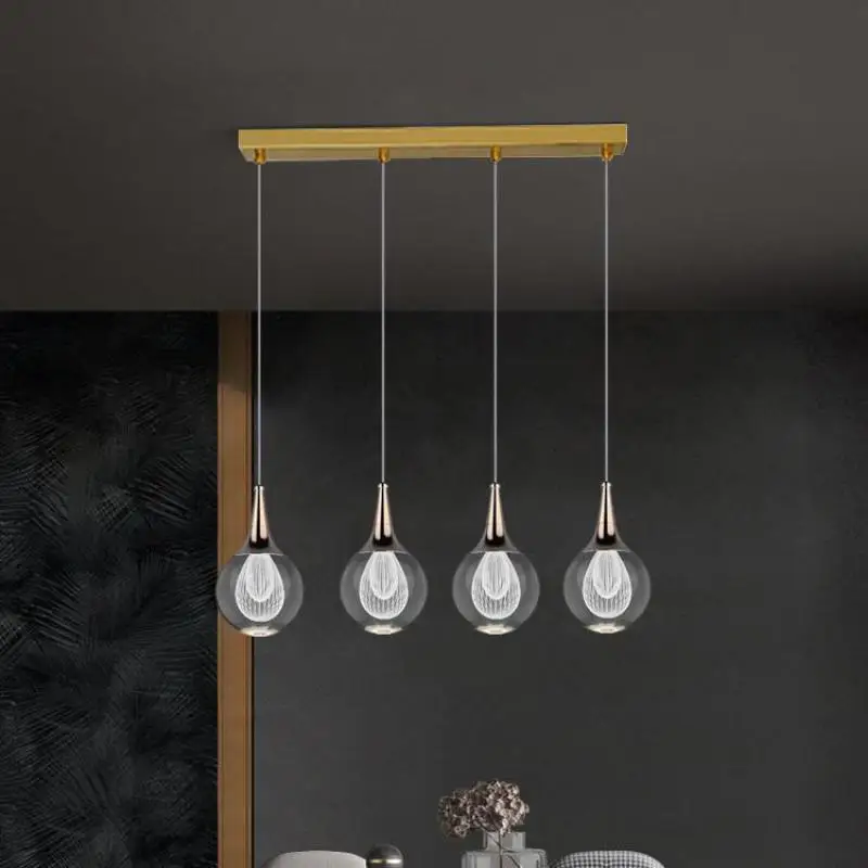lustre moderne en cristal pour décoration intérieure animaux