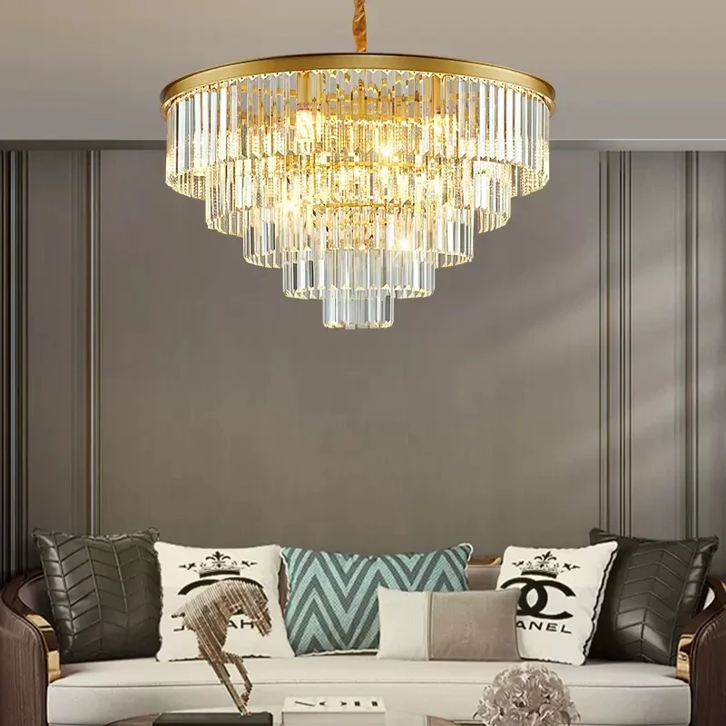 lustre moderne en cristal pour décoration intérieure élégante - Image 10