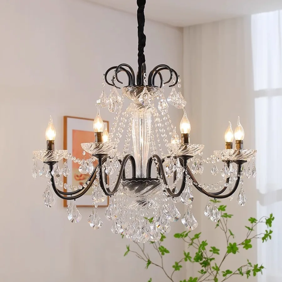 lustre moderne en cristal pour décoration intérieure élégante - Image 4