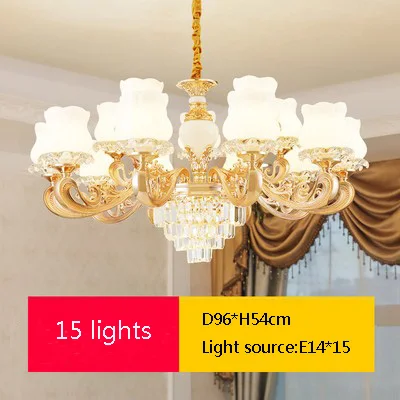 lustre moderne en cristal pour un éclairage élégant et raffiné - Image 10