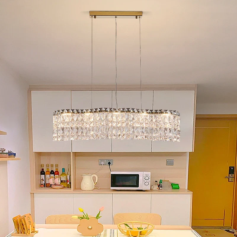 lustre moderne en cristal pour un éclairage élégant intérieur - Image 6