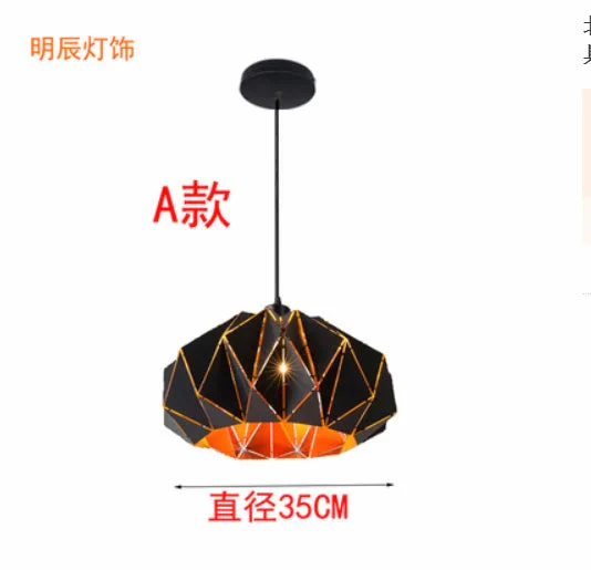 lustre moderne en fer design nordique pour intérieur élégant - Image 6