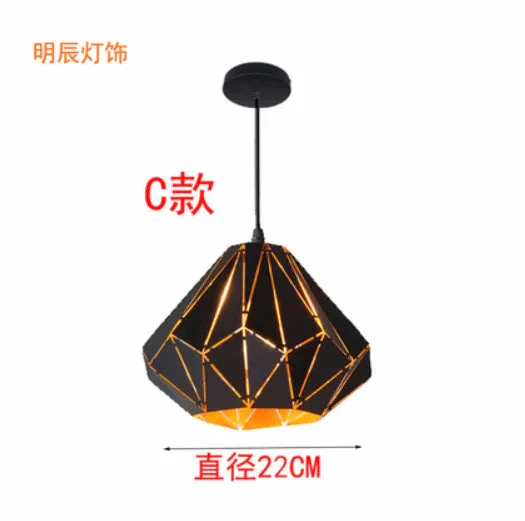 lustre moderne en fer design nordique pour intérieur élégant - Image 7