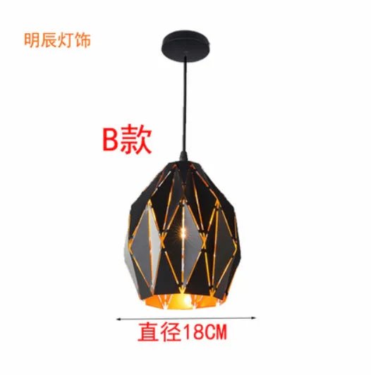 lustre moderne en fer design nordique pour intérieur élégant - Image 8