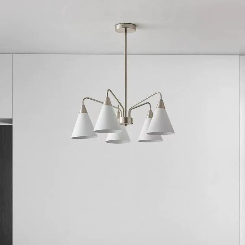 lustre moderne en fer design pour décoration intérieure lumineuse - Image 5