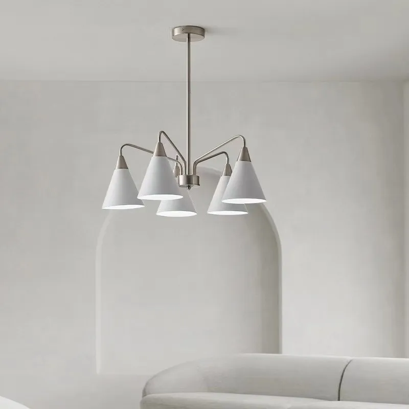lustre moderne en fer design pour décoration intérieure lumineuse - Image 6