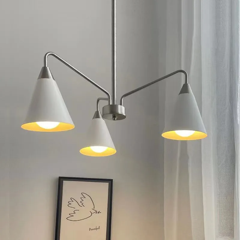 lustre moderne en fer design pour décoration intérieure lumineuse - Image 7