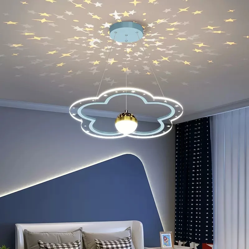 lustre moderne en forme d'étoile pour chambre d'enfant décorative - Image 4
