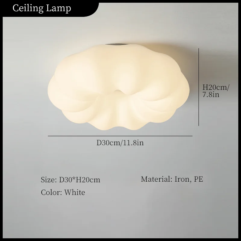 lustre moderne en forme de nuage pour décoration intérieure - Image 7