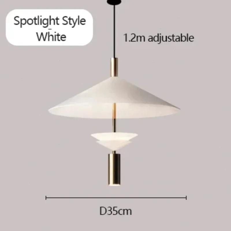 lustre moderne en métal design nordique pour éclairage intérieur - Image 11