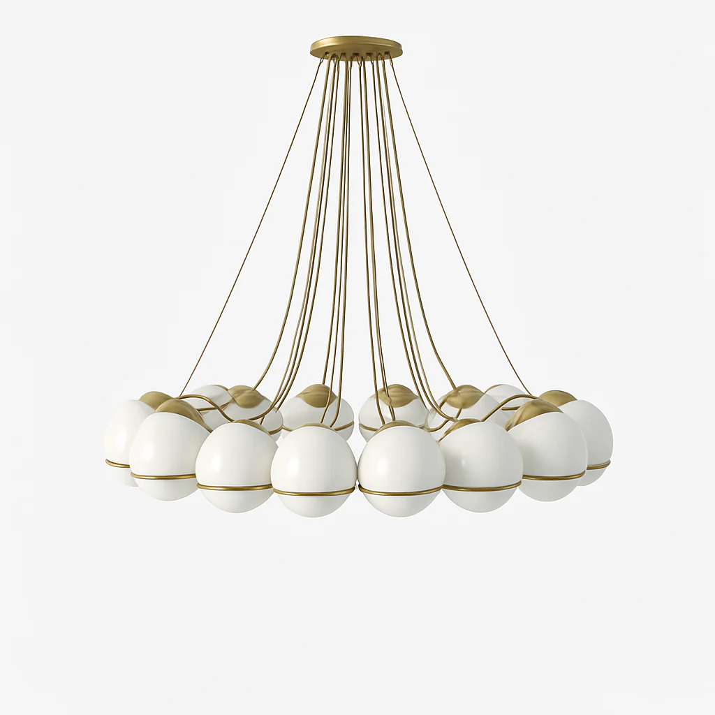 lustre moderne en verre créatif pour éclairage intérieur décoratif - Image 12