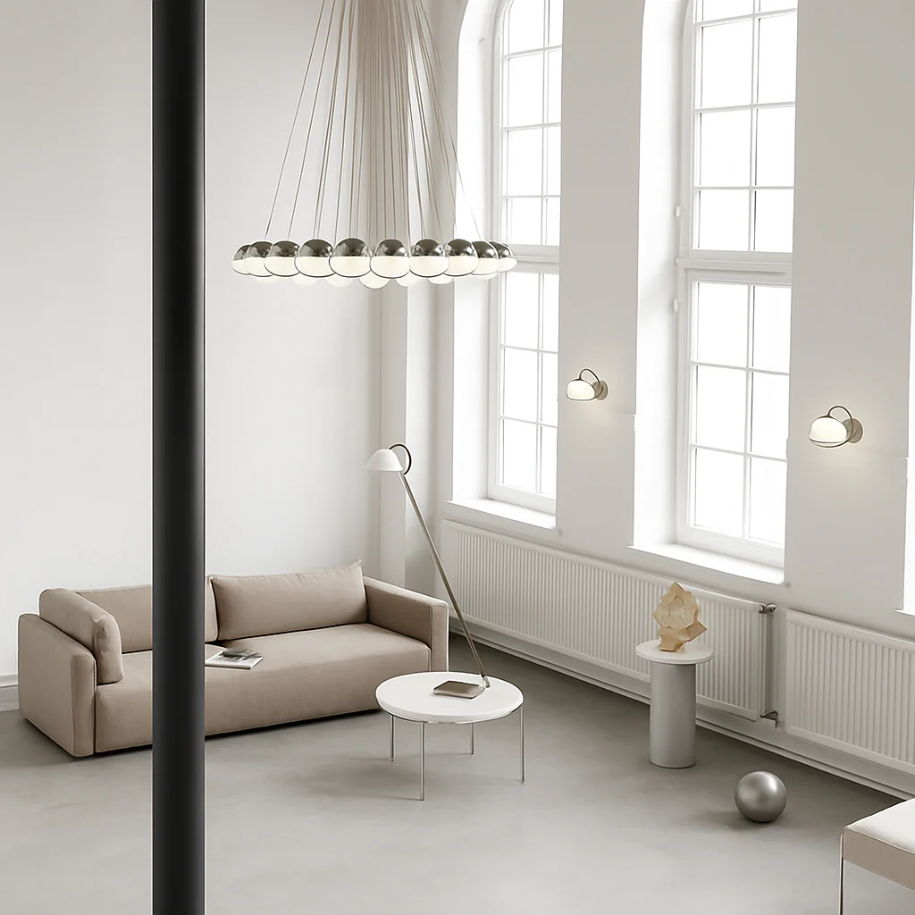 lustre moderne en verre créatif pour éclairage intérieur décoratif - Image 5