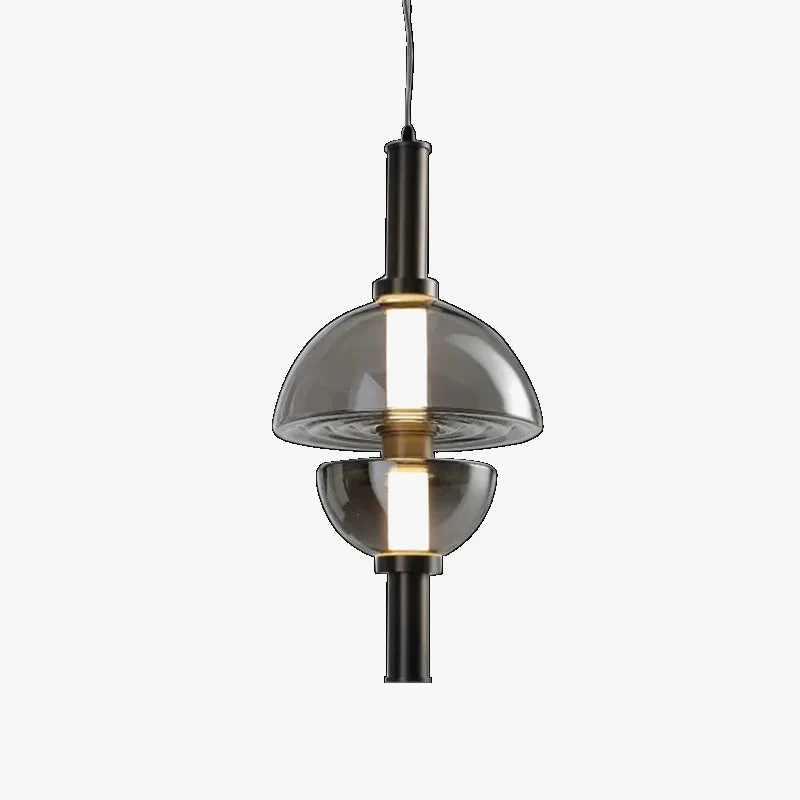 lustre moderne en verre design minimaliste pour restaurant et café - Image 6