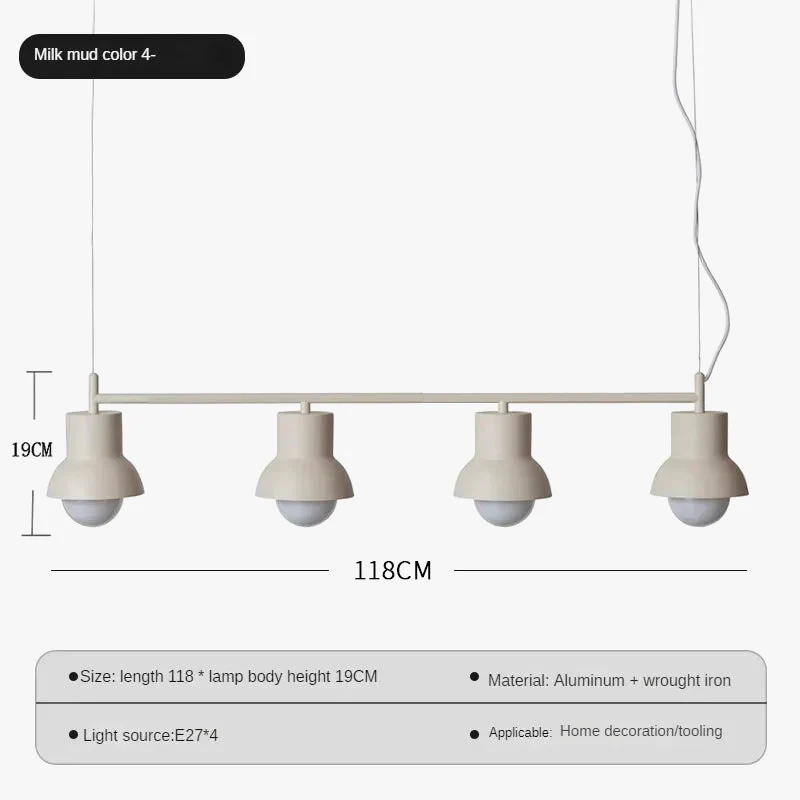 lustre moderne minimaliste créatif à trois têtes personnalisable - Image 10