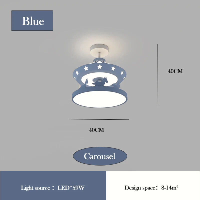 lustre moderne minimaliste pour chambre d'enfant lumineux et chaleureux - Image 7