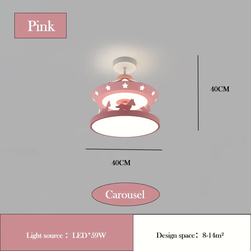 lustre moderne minimaliste pour chambre d'enfant lumineux et chaleureux - Image 8