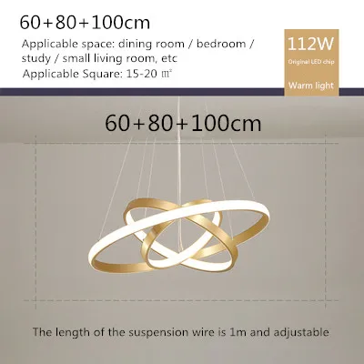 lustre moderne nordique avec télécommande et design épuré - Image 23
