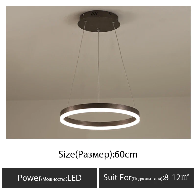lustre moderne pour éclairage intérieur décoratif suspendu - Image 12