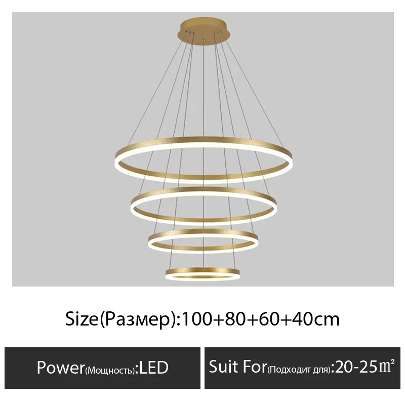 lustre moderne pour éclairage intérieur décoratif suspendu - Image 14