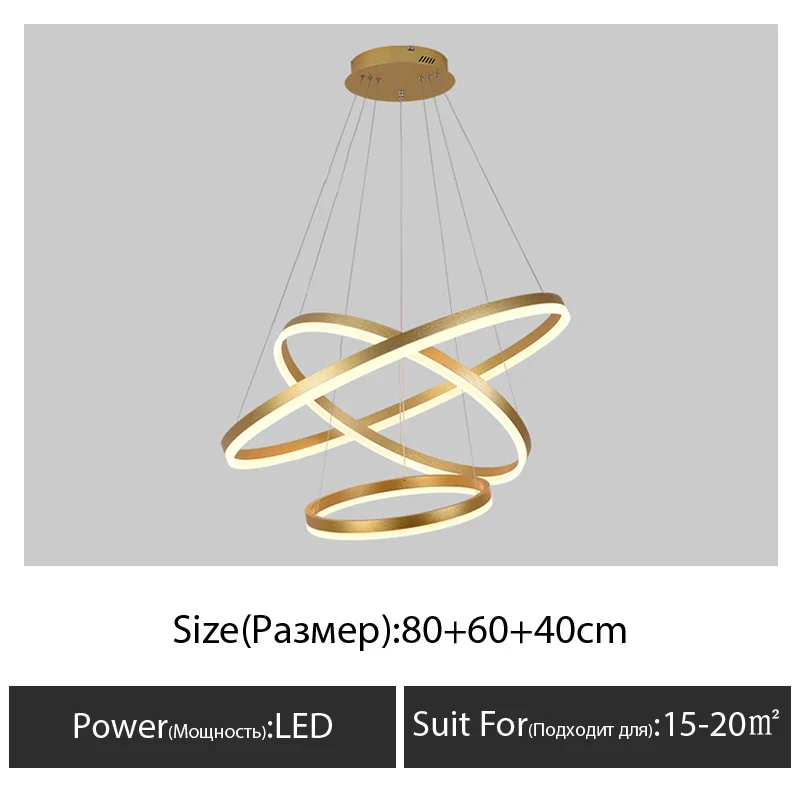 lustre moderne pour éclairage intérieur décoratif suspendu - Image 16
