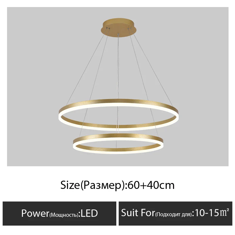 lustre moderne pour éclairage intérieur décoratif suspendu - Image 17