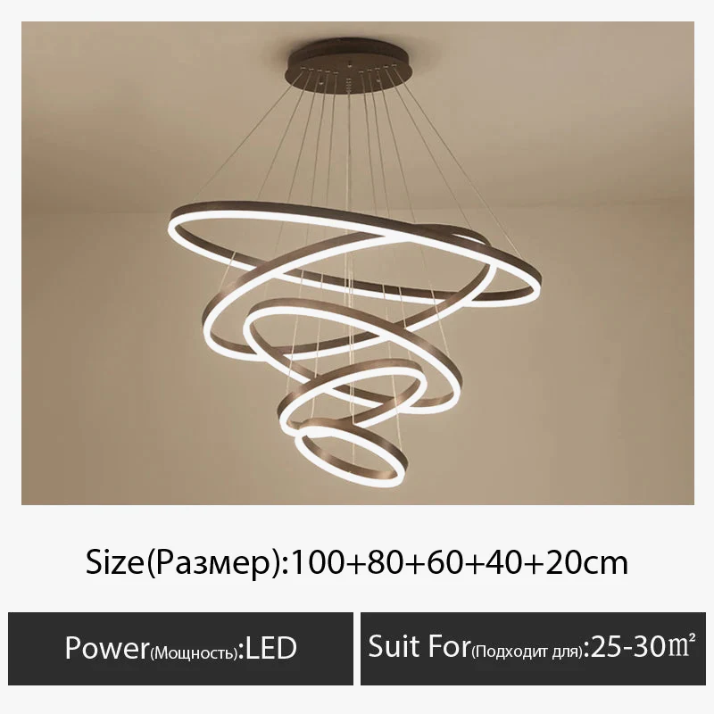 lustre moderne pour éclairage intérieur décoratif suspendu - Image 7