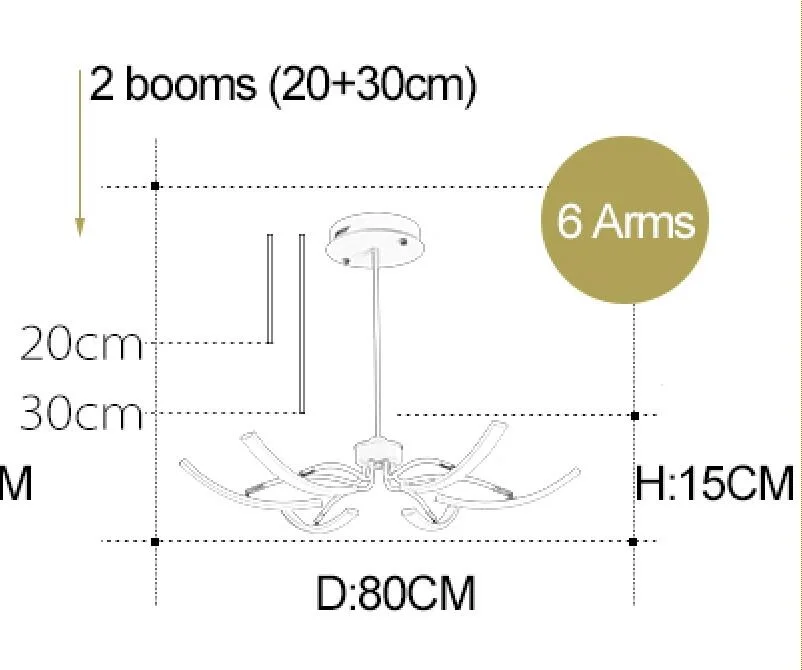 lustre moderne réglable pour intérieur design élégant - Image 10