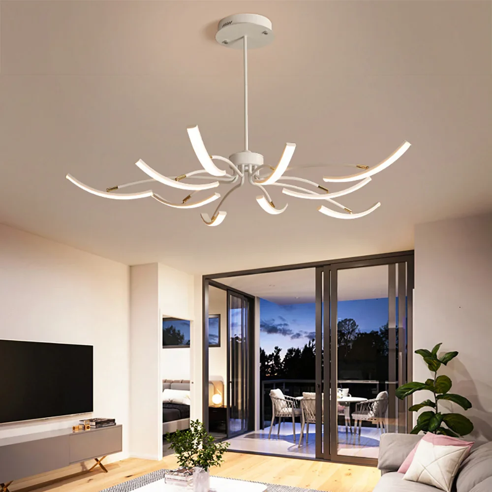 lustre moderne réglable pour intérieur design élégant - Image 4